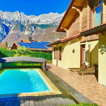 Doodle'S Amazing Chalet -Walensee - Flumserberg - Churfirsten - Heidiland - Pool - Sauna Мольс Экстерьер фото