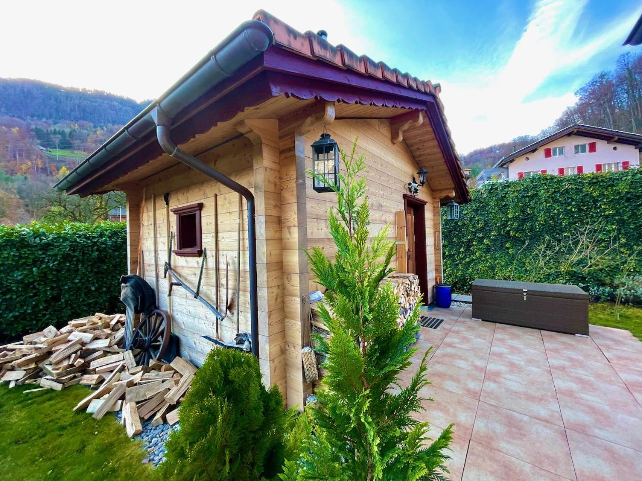 Doodle'S Amazing Chalet -Walensee - Flumserberg - Churfirsten - Heidiland - Pool - Sauna Мольс Экстерьер фото