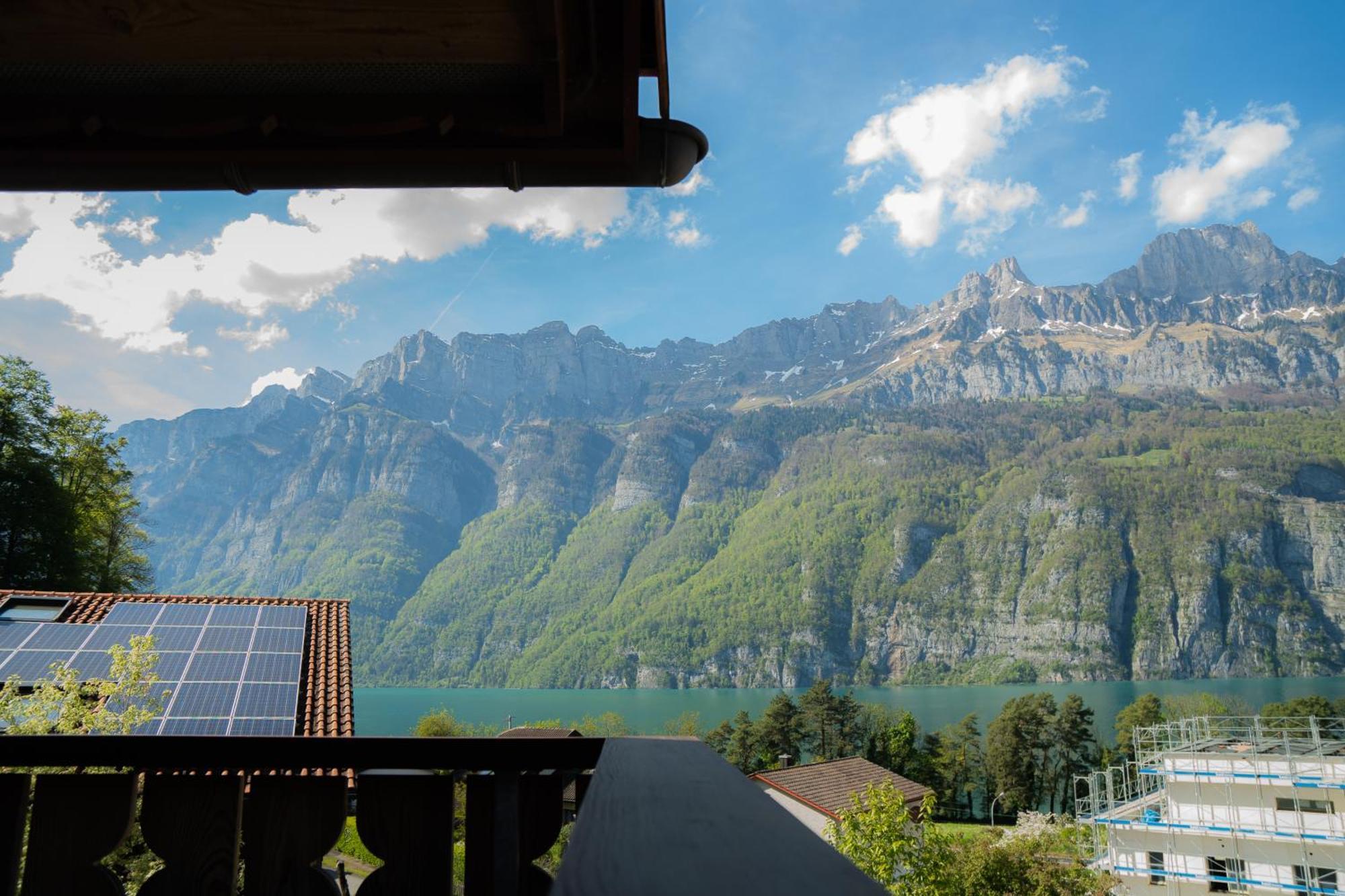 Doodle'S Amazing Chalet -Walensee - Flumserberg - Churfirsten - Heidiland - Pool - Sauna Мольс Экстерьер фото