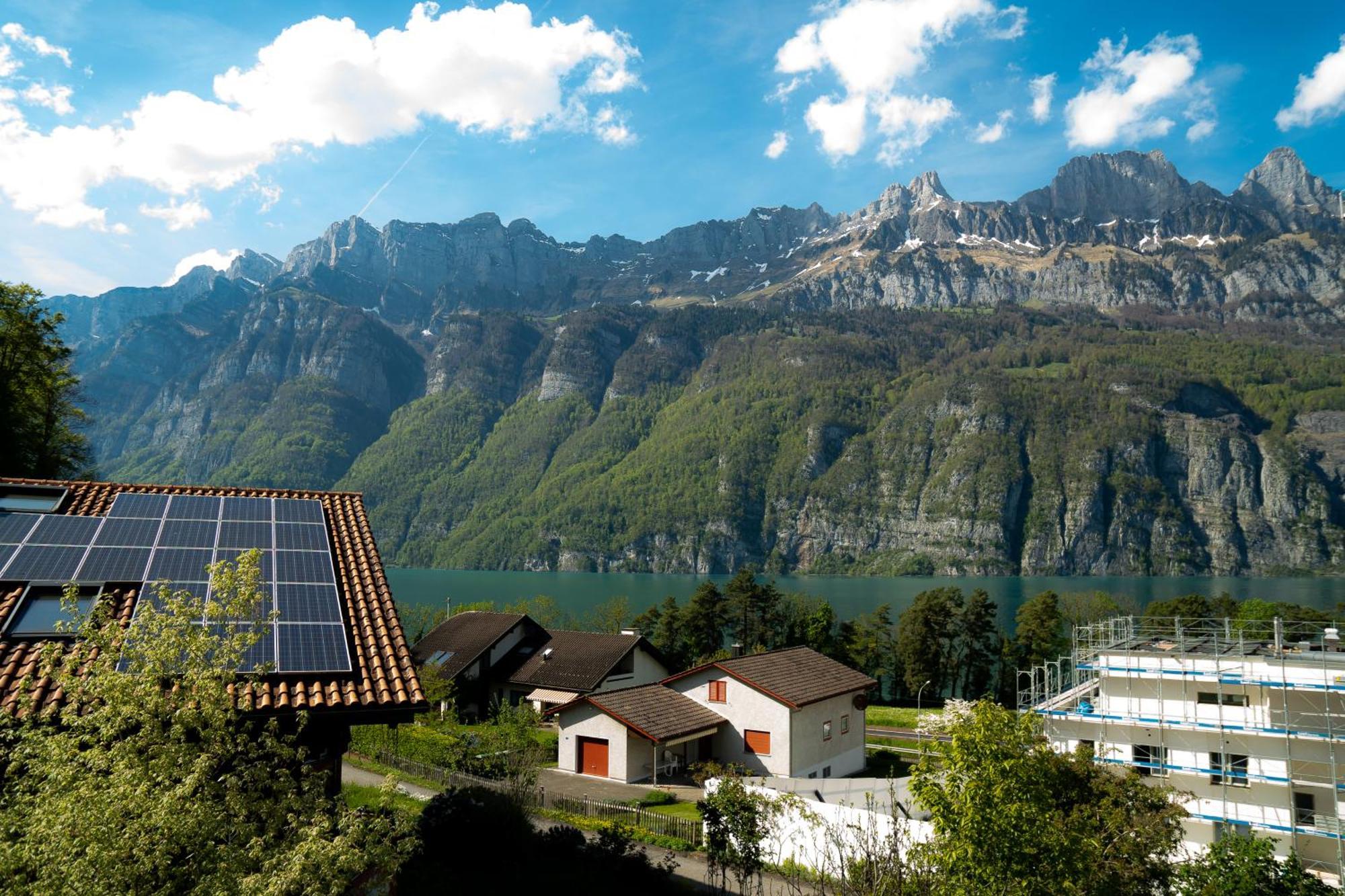 Doodle'S Amazing Chalet -Walensee - Flumserberg - Churfirsten - Heidiland - Pool - Sauna Мольс Экстерьер фото
